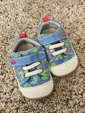 See Kai Run Eric Carle Very Hungry Caterpillar First Walker Shoes 4.5